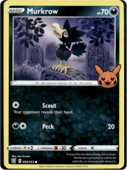 2020 Murkrow #093/163 Miscellaneous Cards & Products