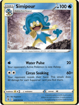 2021 Simipour #69 Fusion Strike