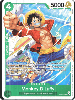 2025 Monkey.D.Luffy (foil) #5 The Best Vol.2