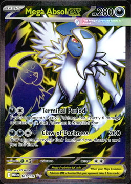 2025 Mega Absol #161 Mega Evolution