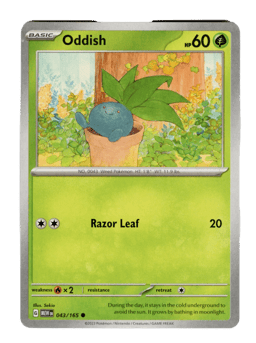 2023 Oddish #43 151
