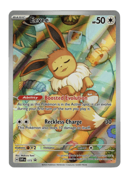 2023 Eevee #173 Scarlet & Violet Black Star Promos