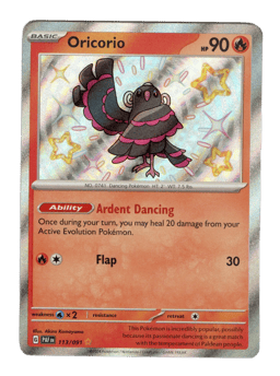 2024 Oricorio #113 Paldean Fates