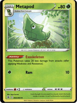 2021 Metapod #2 Fusion Strike