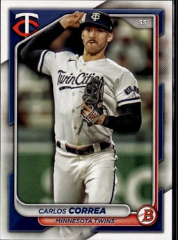 2024 Carlos Correa #23 Bowman