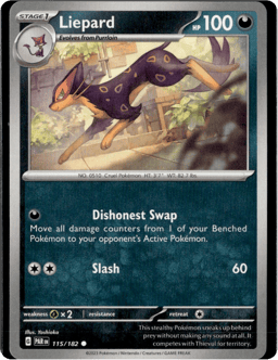 2023 Liepard #115 Paradox Rift