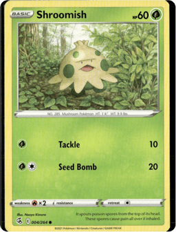 2021 Shroomish #4 Fusion Strike