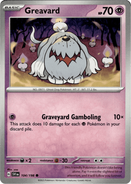 2024 Greavard #42 Paldean Fates