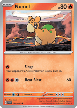 2024 Numel #11 Paldean Fates