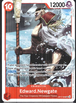 2026 Edward.Newgate (foil) #5 The World's Strongest Warriors