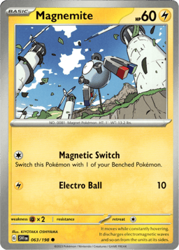 2023 Magnemite #63 Scarlet & Violet