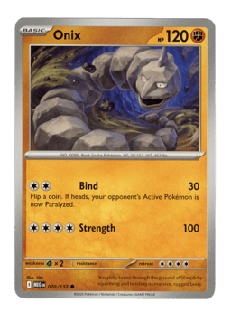 2025 Onix #70 Mega Evolution