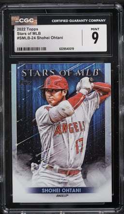 2022 Topps Stars Of MLB Shohei Ohtani #SMLB-24 CGC 9 MINT