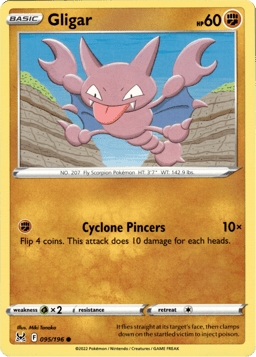 2022 Gligar #95 Lost Origin