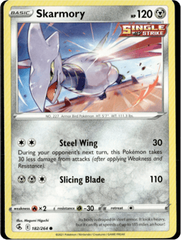 2021 Skarmory #182 Fusion Strike
