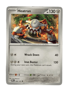 2025 Heatran #68 Prismatic Evolutions