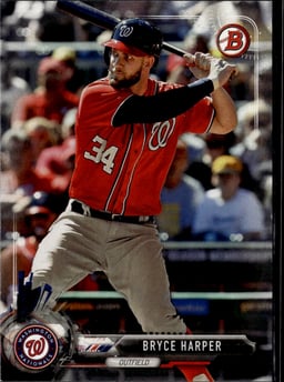 2017 Bryce Harper #3 Bowman