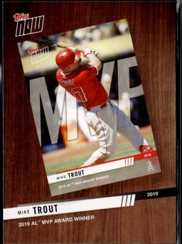 2020 Mike Trout #BTN-5 Topps Now