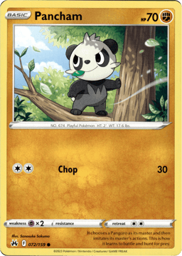2023 Pancham #72 Crown Zenith