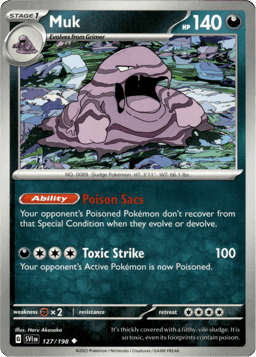 2023 Muk #127 Scarlet & Violet