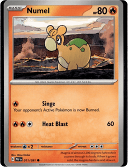 2024 Numel #11 Paldean Fates