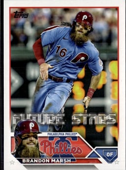 2023 Brandon Marsh #237 Topps Future Stars