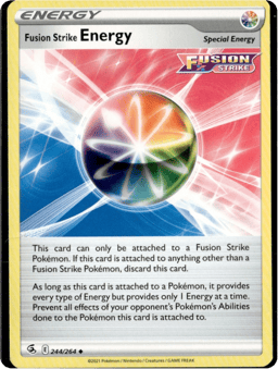 2021 Fusion Strike Energy #244 Fusion Strike