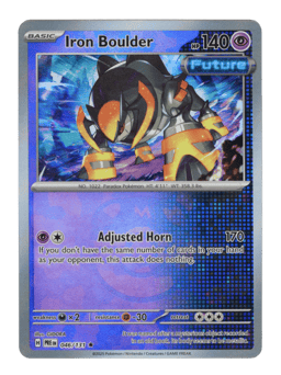 2025 Iron Boulder  (Master Ball) #46 Prismatic Evolutions