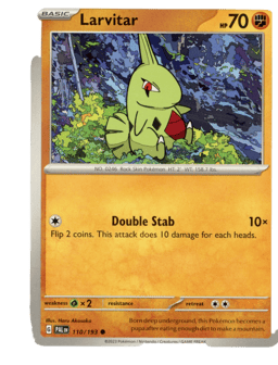 2023 Larvitar #110 Paldea Evolved