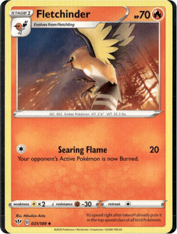2020 Fletchinder #31 Darkness Ablaze