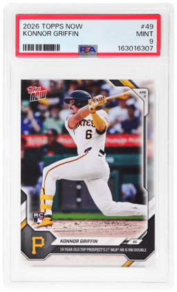 2026 Topps Now Konnor Griffin #49 PSA 9