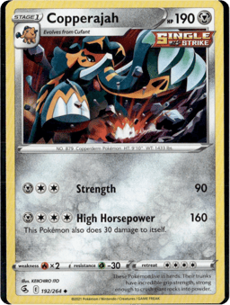 2021 Copperajah #192 Fusion Strike