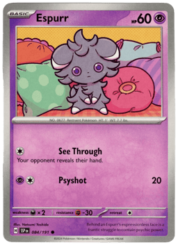 2024 Espurr #84 Surging Sparks