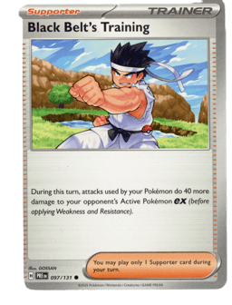 2025 Black Belt's Training #97 Prismatic Evolutions