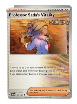 2025 Professor Sada's Vitality #120 Prismatic Evolutions