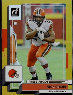 2022 Nick Chubb #210 Donruss