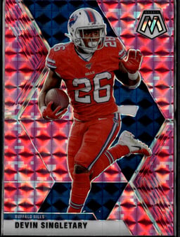 2020 Devin Singletary #27 Mosaic