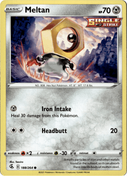2021 Meltan #188 Fusion Strike