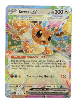 2025 Eevee ex #75 Prismatic Evolutions