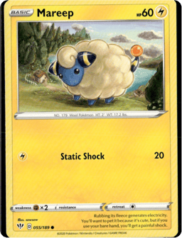 2020 Mareep #55 Darkness Ablaze
