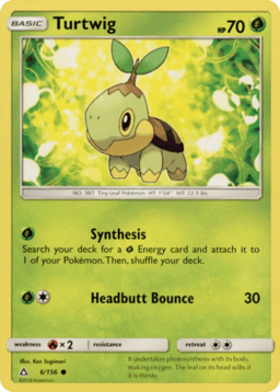 2018 Turtwig #6 Ultra Prism