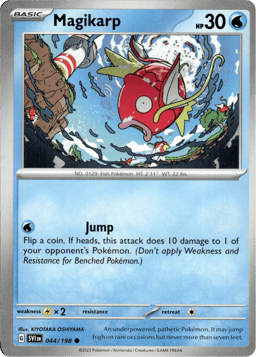 2023 Magikarp #44 Scarlet & Violet
