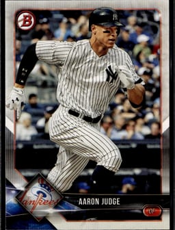 2018 Aaron Judge #24 Bowman