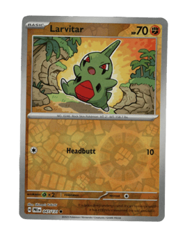 2025 Larvitar #47 Prismatic Evolutions