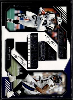 2024 Keyshawn Johnson / Ray Lewis #16 Contenders Historic Draft Class