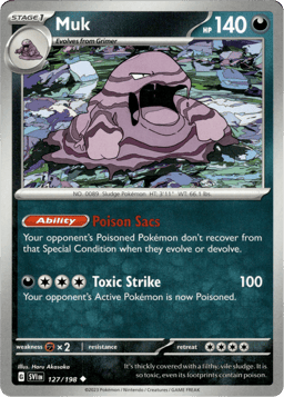 2023 Muk #127 Scarlet & Violet
