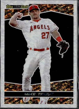 2021 Mike Trout #BG-3 Topps Black Gold