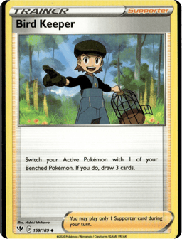 2020 Bird Keeper #159 Darkness Ablaze