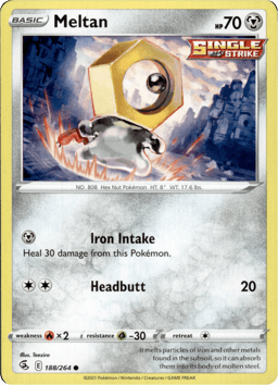 2021 Meltan #188 Fusion Strike