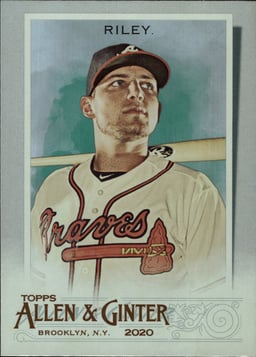 2020 Austin Riley #225 Topps Allen & Ginter